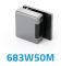 683W50M/Protikus na sklo pro magnetický zámek/elox