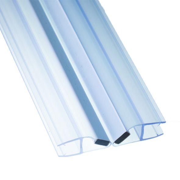 PS10M/8mm-2,5m/magnet bílý + transparentní silikon