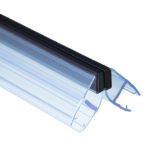 PS10M/8mm-2,5m/magnet černý + transparentní silikon