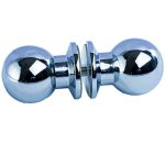 TDL80/Pár dveřních knoflíků/lesk