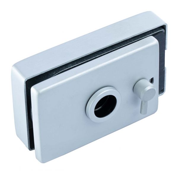 LK855SE-BA-DNW / magnetický WC zámek s protikusem do zárubně / elox