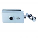 LK855SE-BA-DNW / magnetický WC zámek s protikusem do zárubně / elox