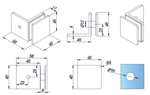 GC90A1/nerez mat