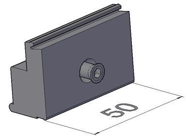 K40/Svorka pro profil KR-40
