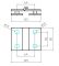 PHB749/Pant sklo-sklo bez aretace/lesk