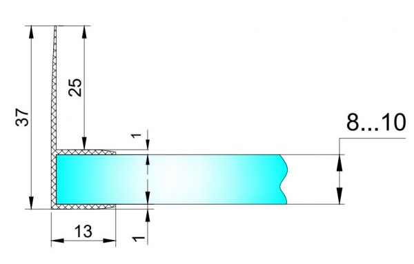 PS13D/10mm-2,5m