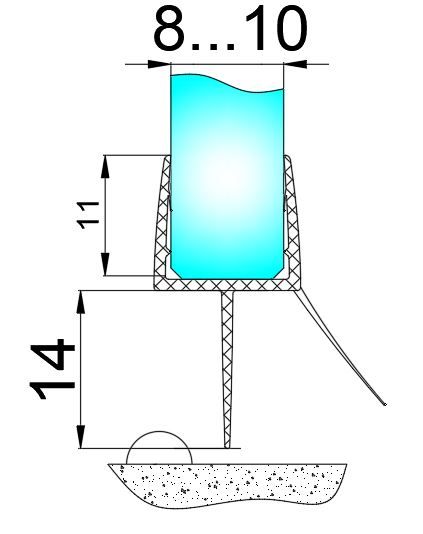 PS44/8mm-2,5m