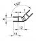 PS9M-U/8mm-2,5m/bílý magnet/ultra průhledný silikon