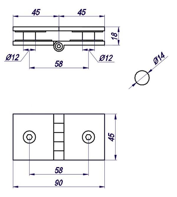 SHB180/nerez mat