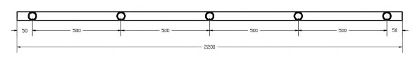 SL033/2,2m/lesk