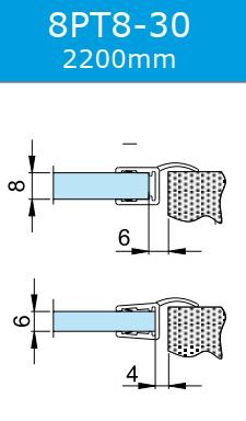 8PT8-30/6-8mm/2,2m