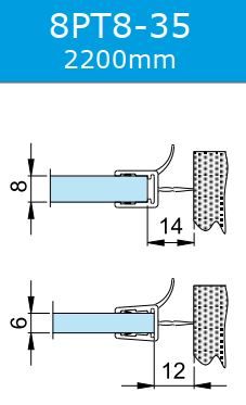 8PT8-35/6-8mm/2,2m